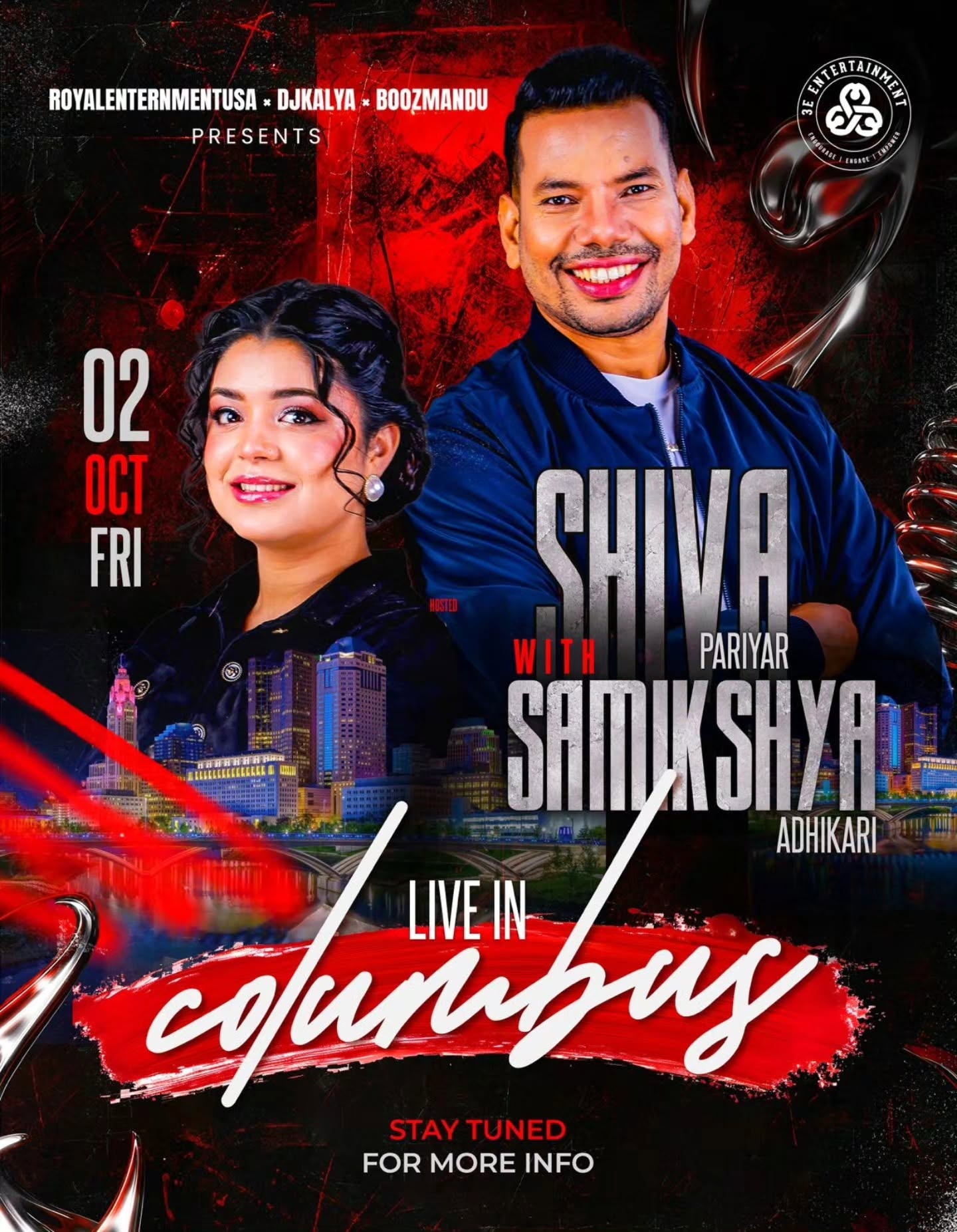 Samikshya Adhikari & Shiva Pariyar Live in Columbus